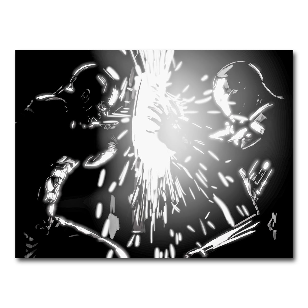 AUTO-MOCKUP WHITE | Cap vs Ironman | 1 Piece | Gallery Wrap Canvas | group=4x3