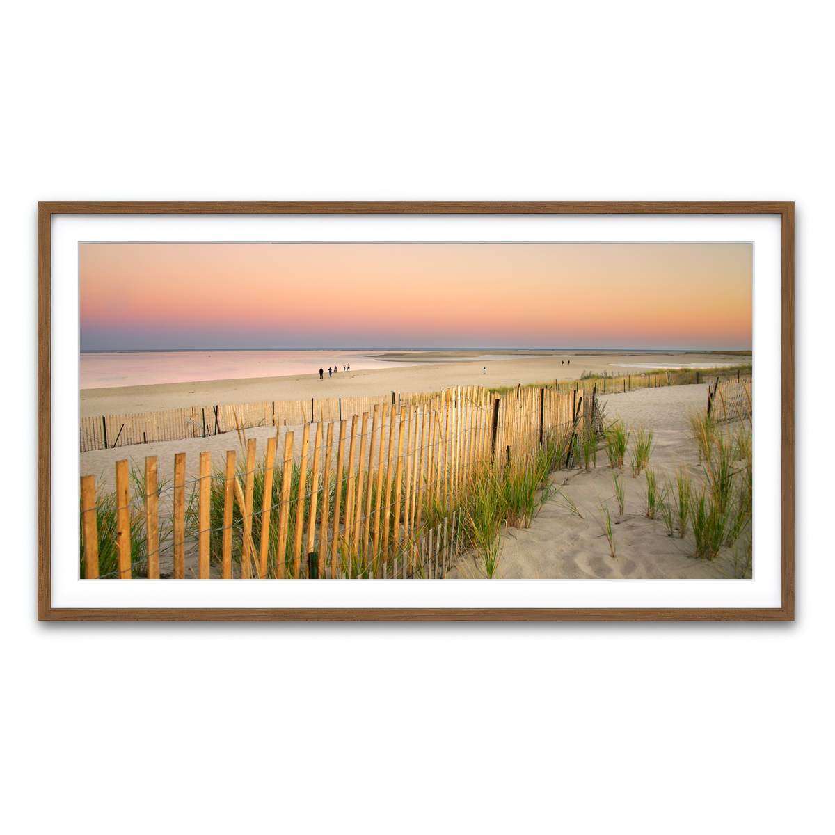 Framed Print 2x1 Walnut