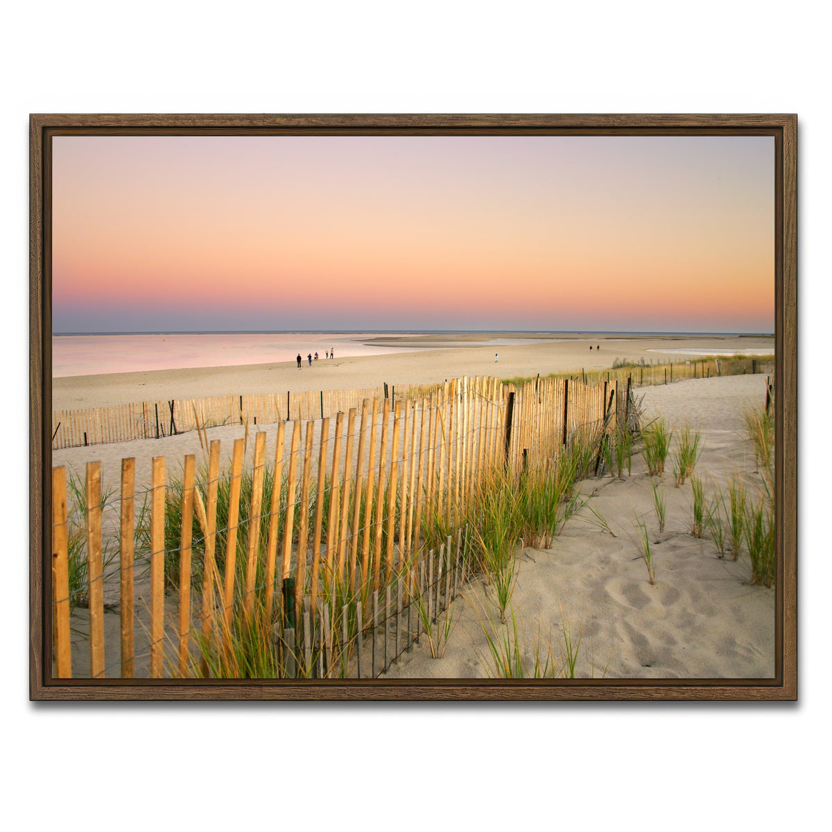 AUTO-MOCKUP WHITE | Cape Cod | 1 Piece | Walnut Framed Canvas | group=4x3