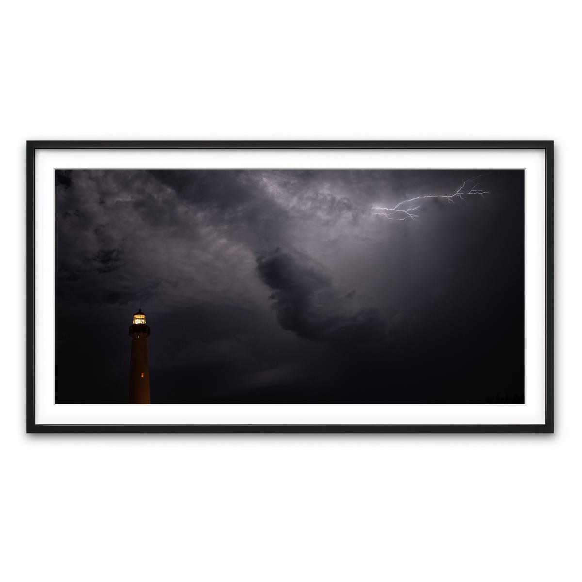 Framed Print 2x1 Black