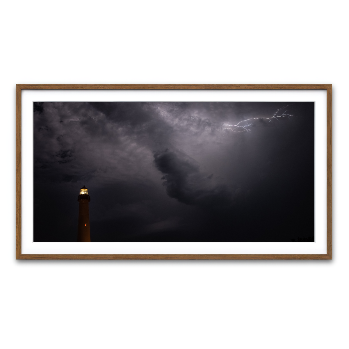 Framed Print 2x1 Walnut