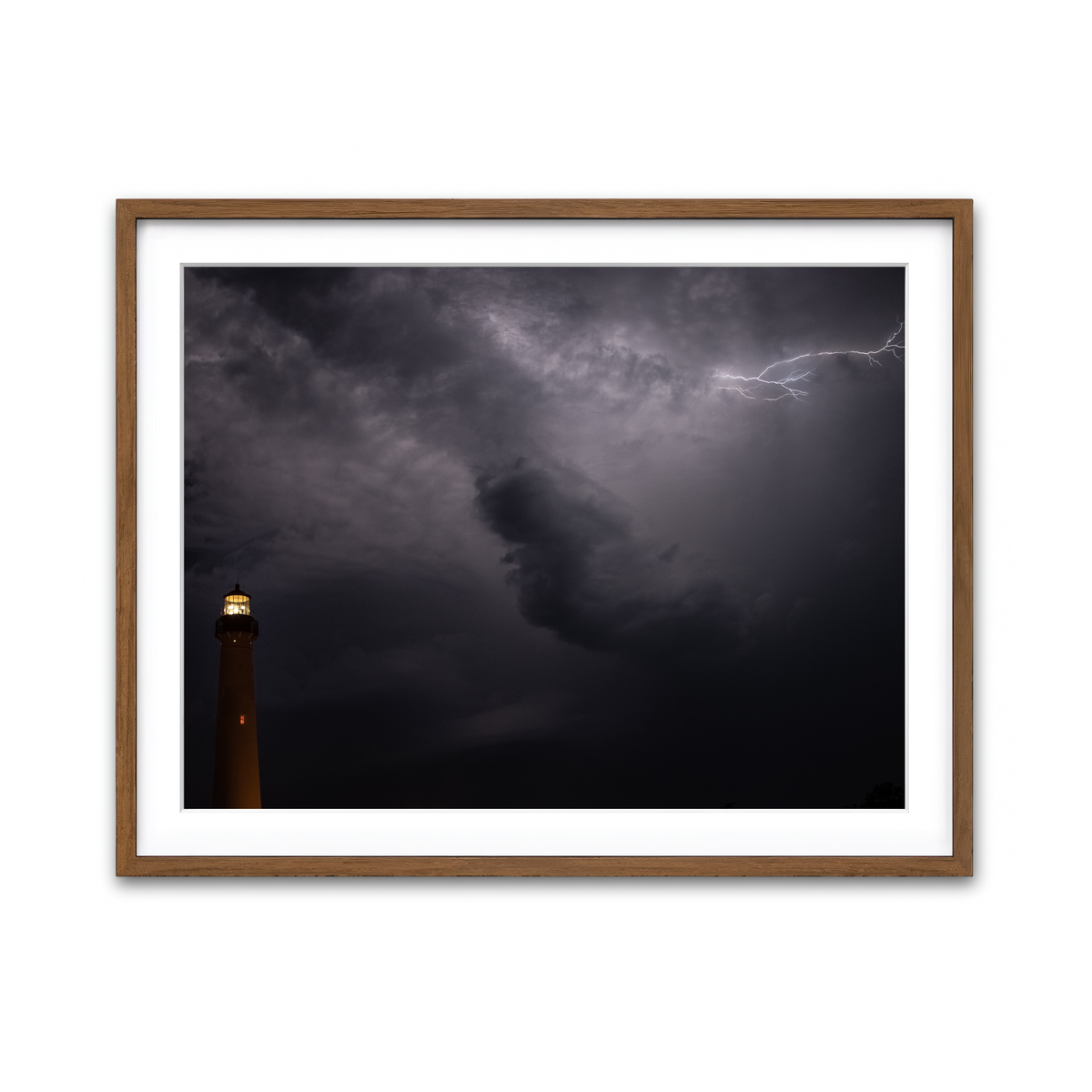 Framed Print 4x3 Walnut