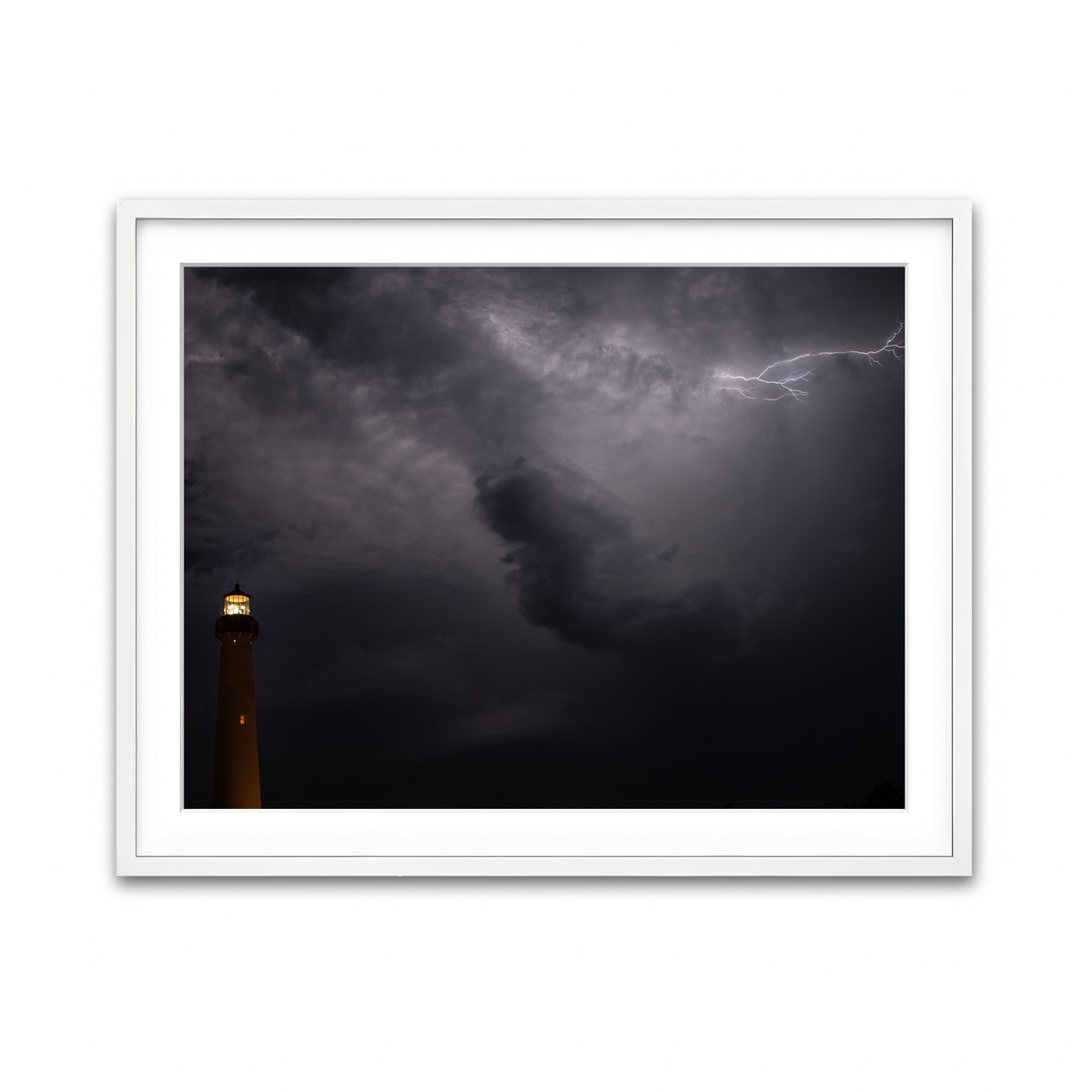 Framed Print 4x3 White