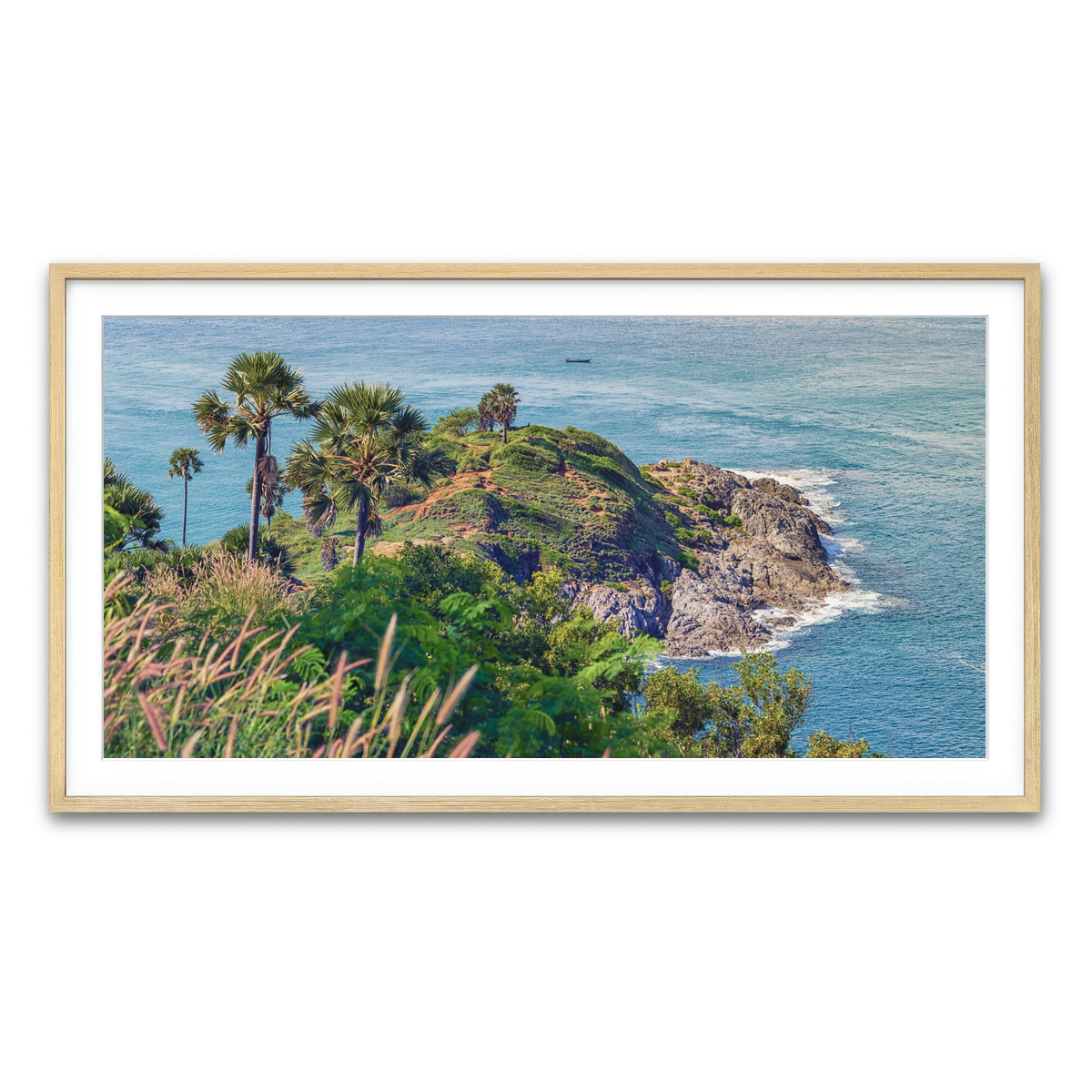 Framed Print 2x1 Natural