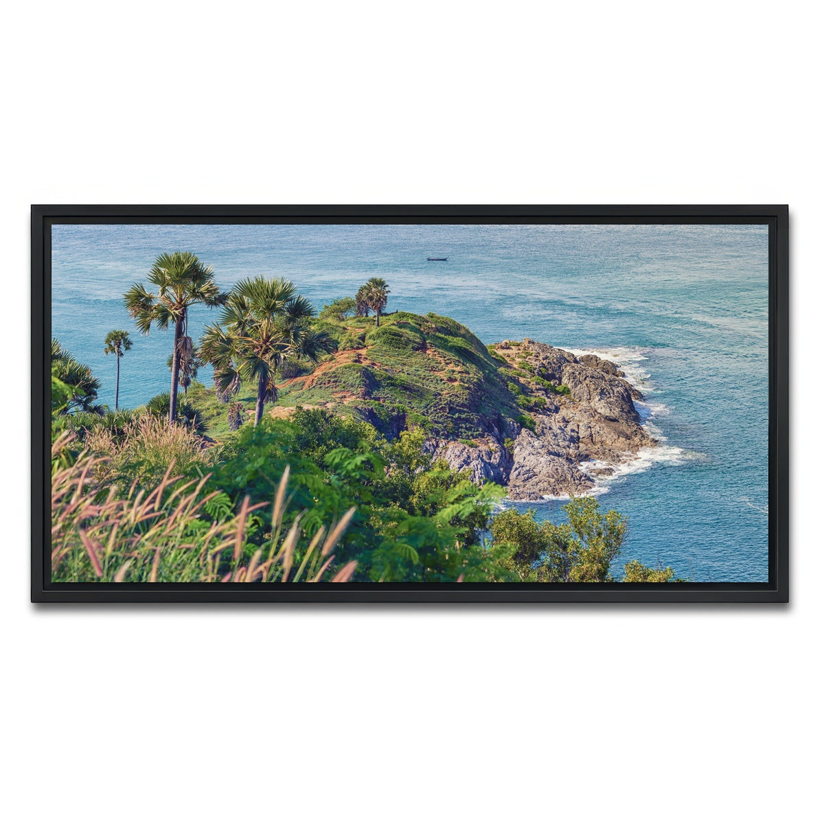 AUTO-MOCKUP WHITE | Cape Phrom Thep | 1 Piece | Black Framed Canvas | group=2x1