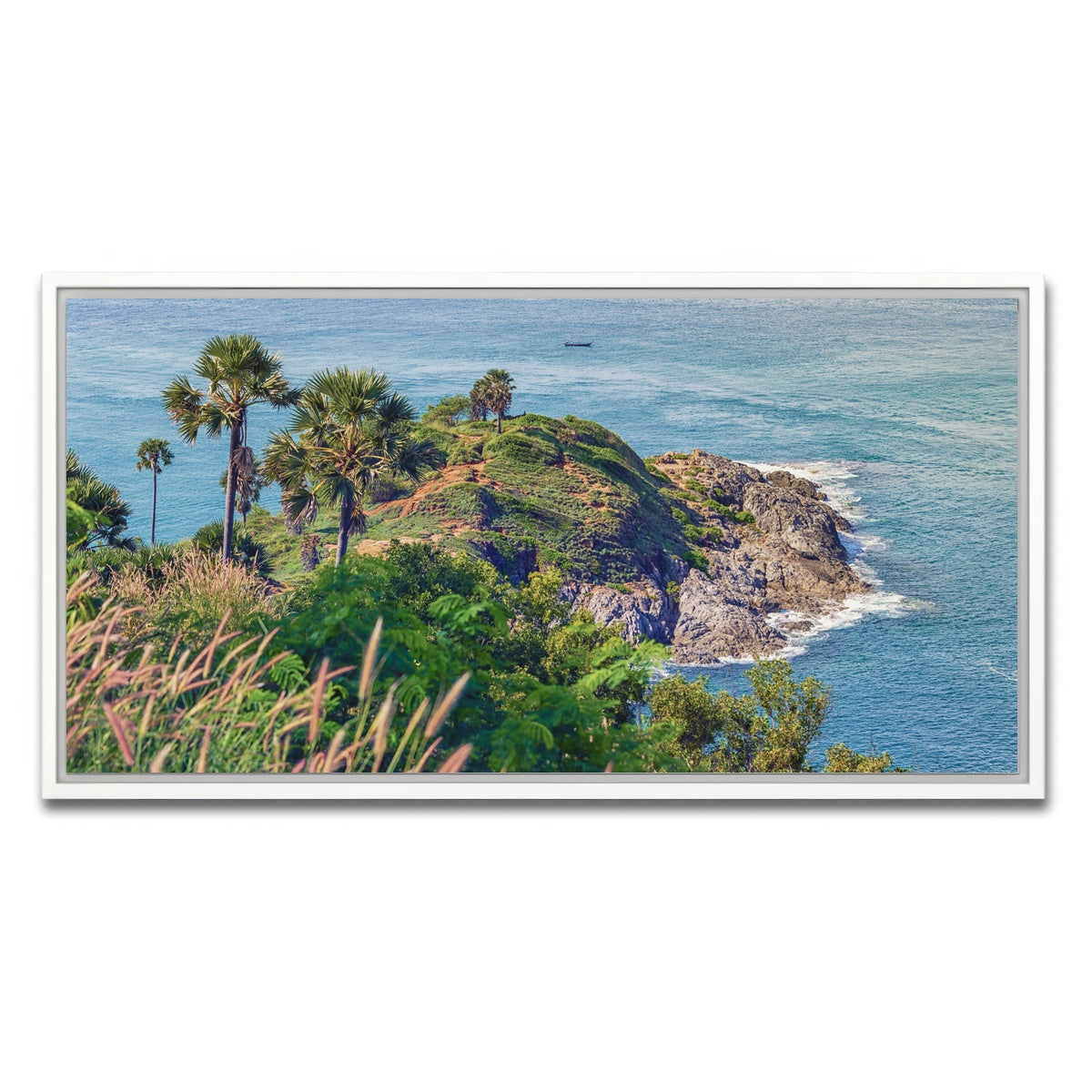 AUTO-MOCKUP WHITE | Cape Phrom Thep | 1 Piece | White Framed Canvas | group=2x1