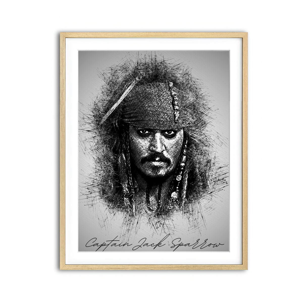 Framed Print 3x4 Natural