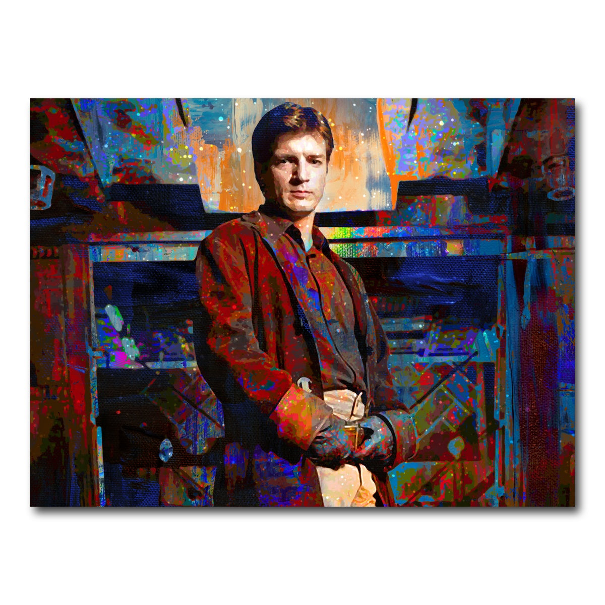 AUTO-MOCKUP WHITE | Captain Mal | 1 Piece | Gallery Wrap Canvas | group=4x3