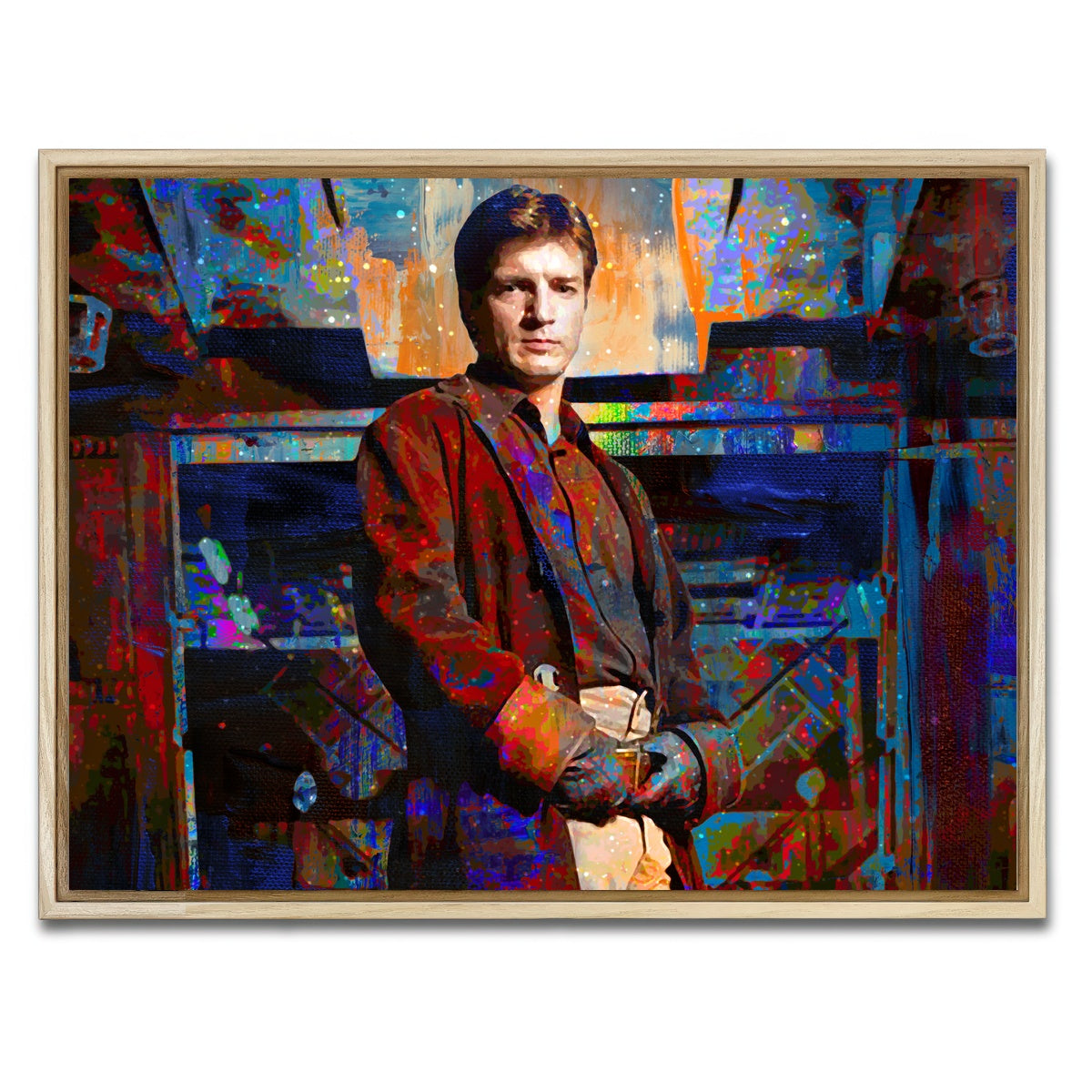 AUTO-MOCKUP WHITE | Captain Mal | 1 Piece | Natural Framed Canvas | group=4x3