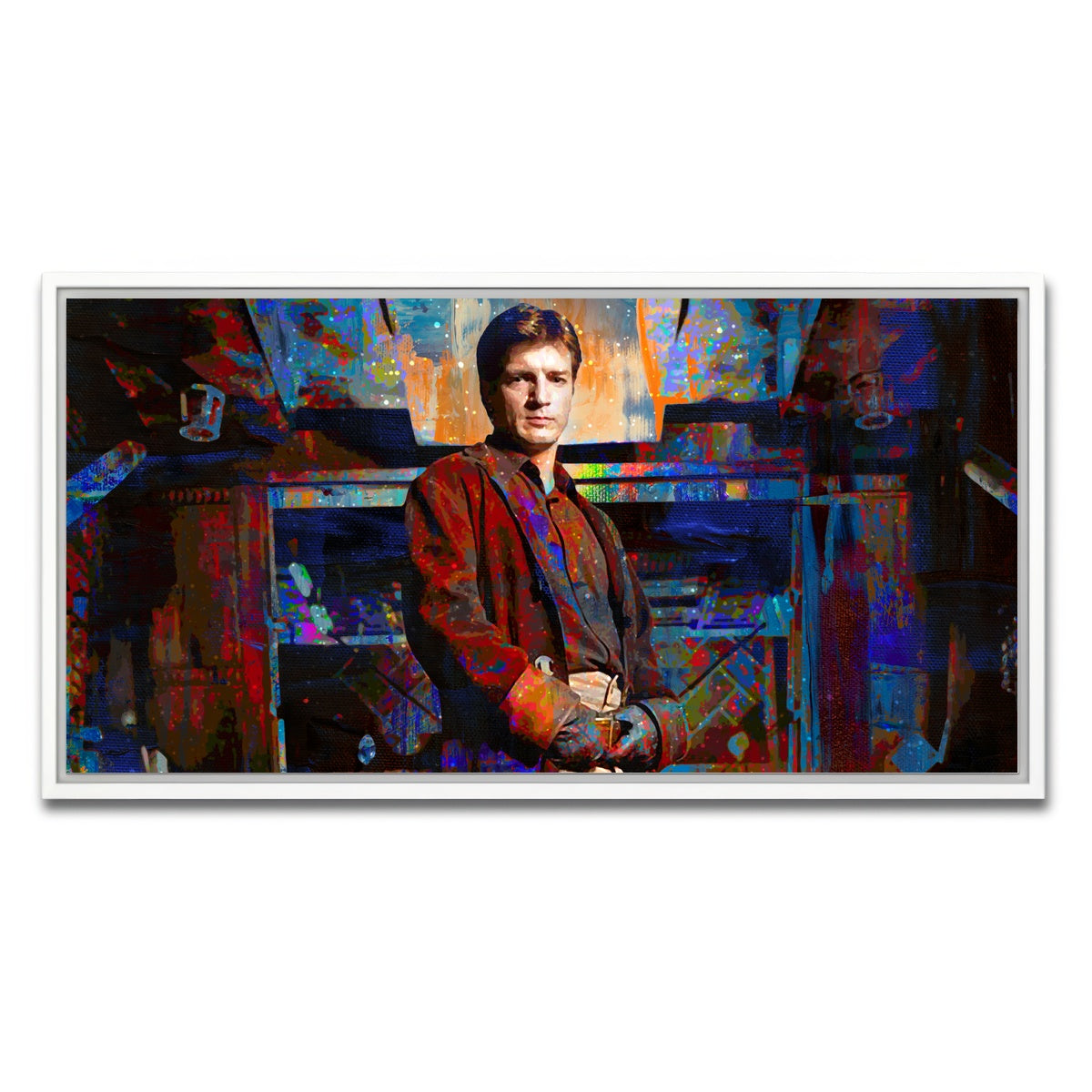 AUTO-MOCKUP WHITE | Captain Mal | 1 Piece | White Framed Canvas | group=2x1