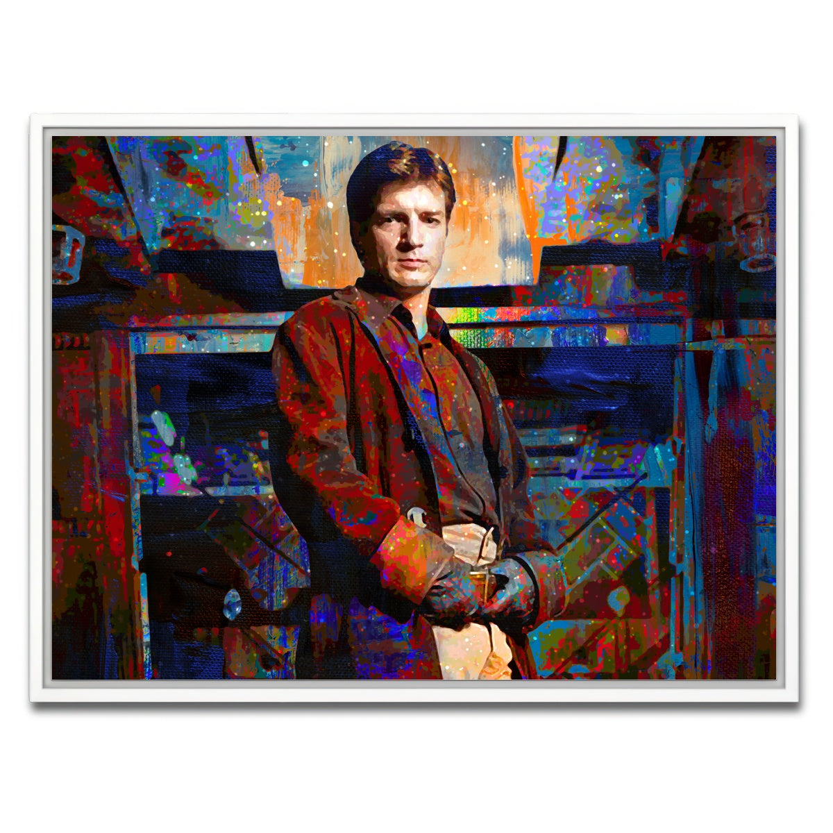 AUTO-MOCKUP WHITE | Captain Mal | 1 Piece | White Framed Canvas | group=4x3