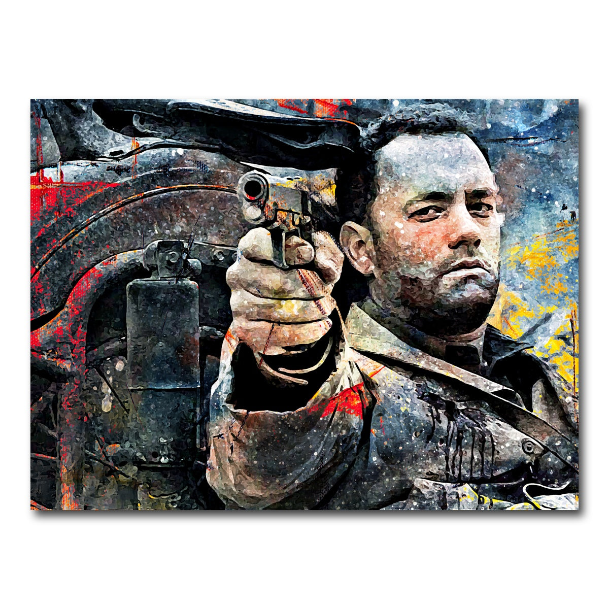 AUTO-MOCKUP WHITE | Captain Miller | 1 Piece | Gallery Wrap Canvas | group=4x3