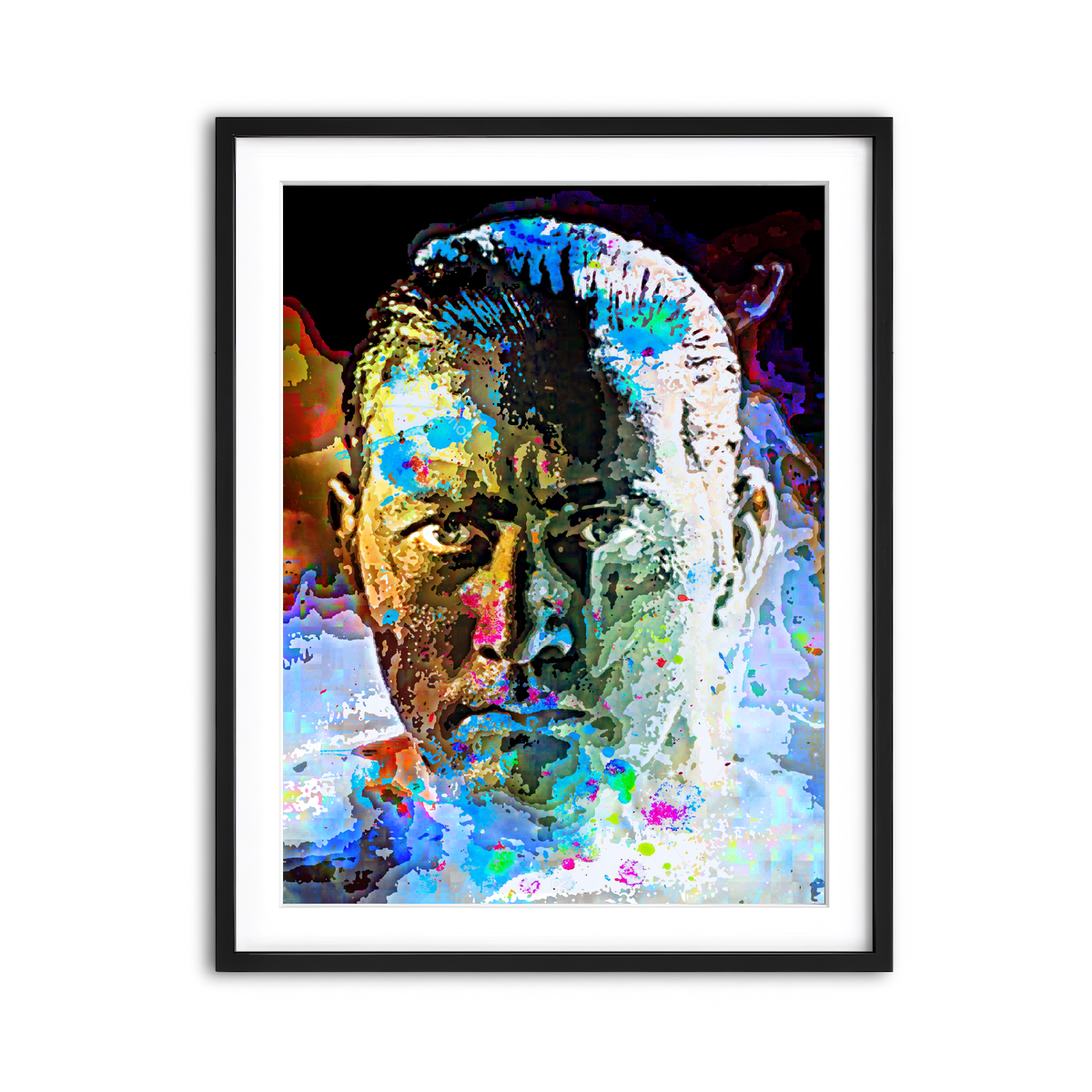 Framed Print 3x4 Black