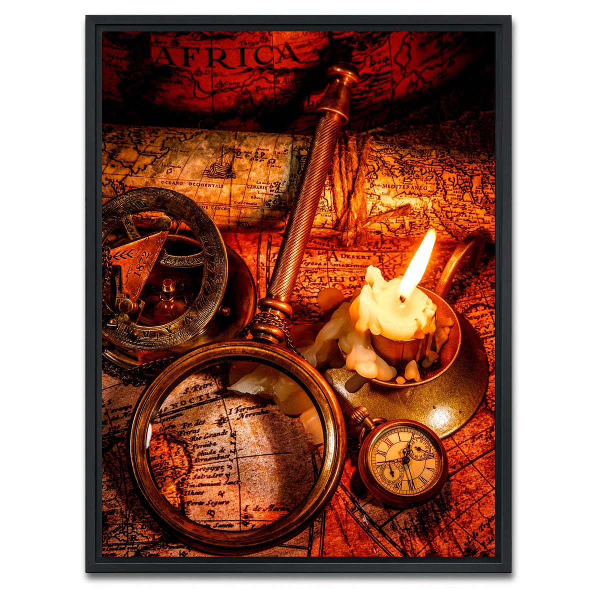 AUTO-MOCKUP WHITE | Captains Collection | 1 Piece | Black Framed Canvas | group=3x4