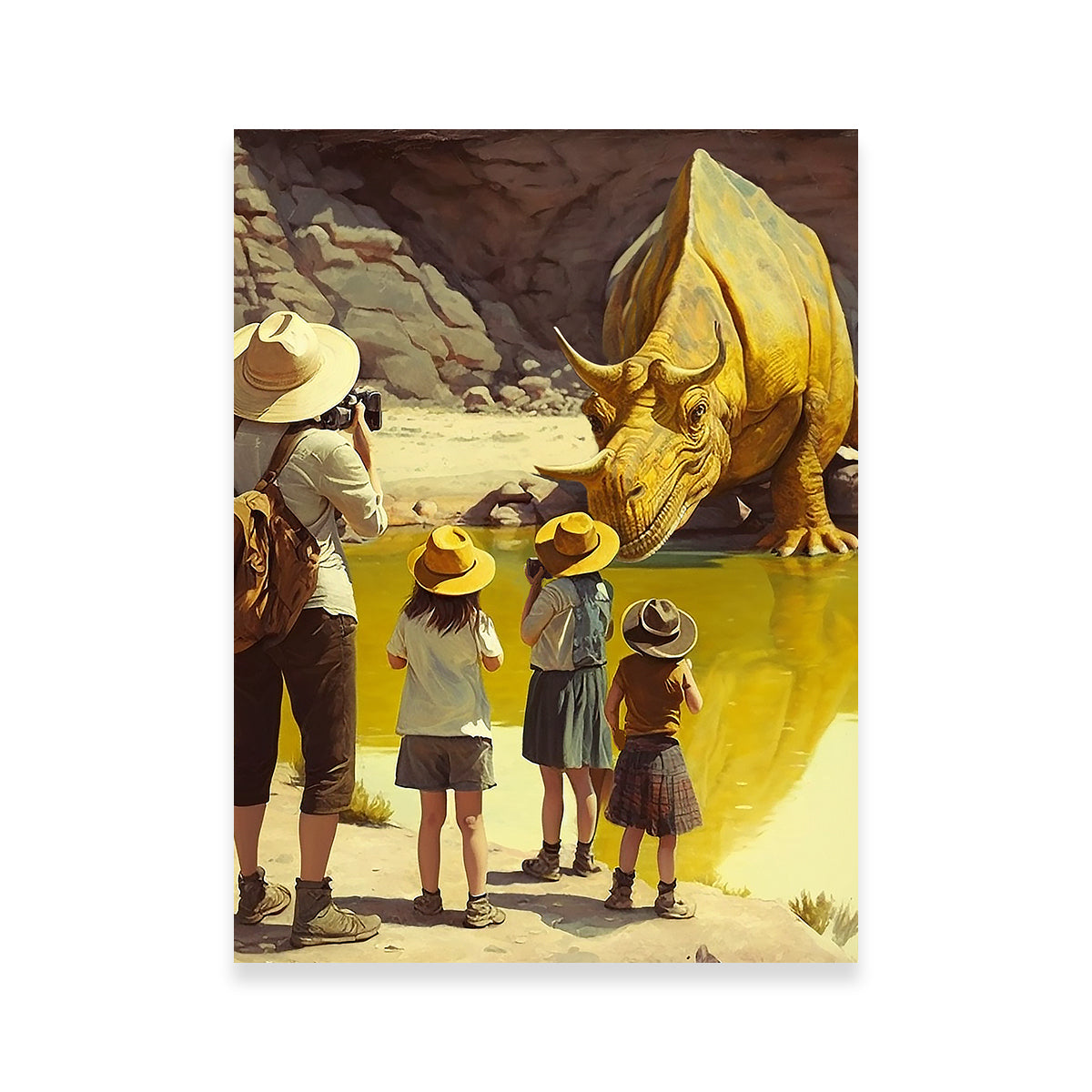 Capturing the Moment in Yellowstone Wall Art