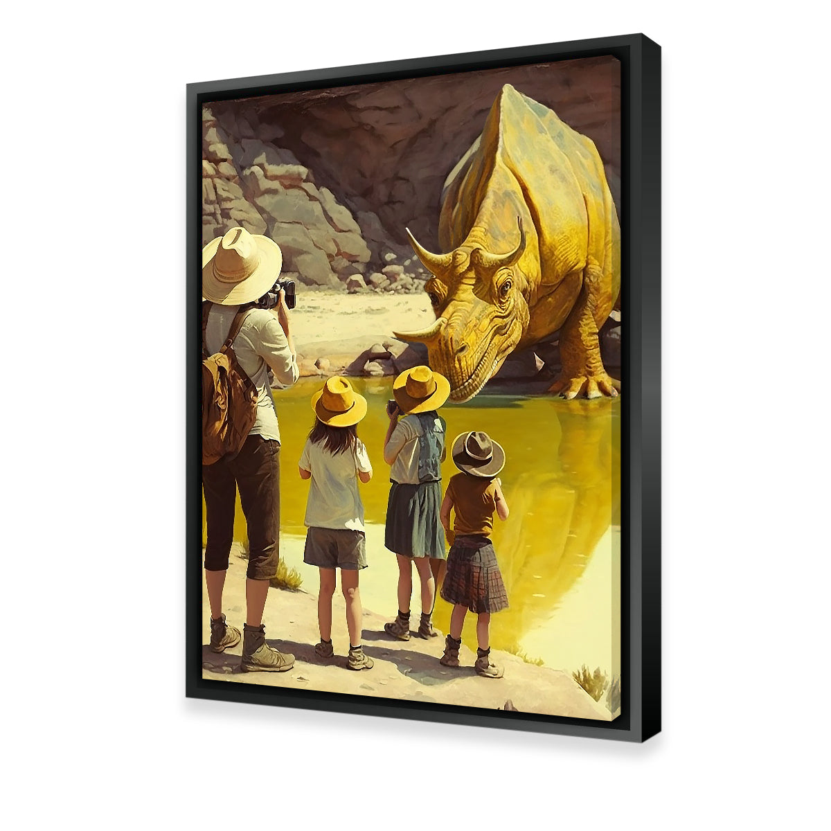Capturing the Moment in Yellowstone Wall Art