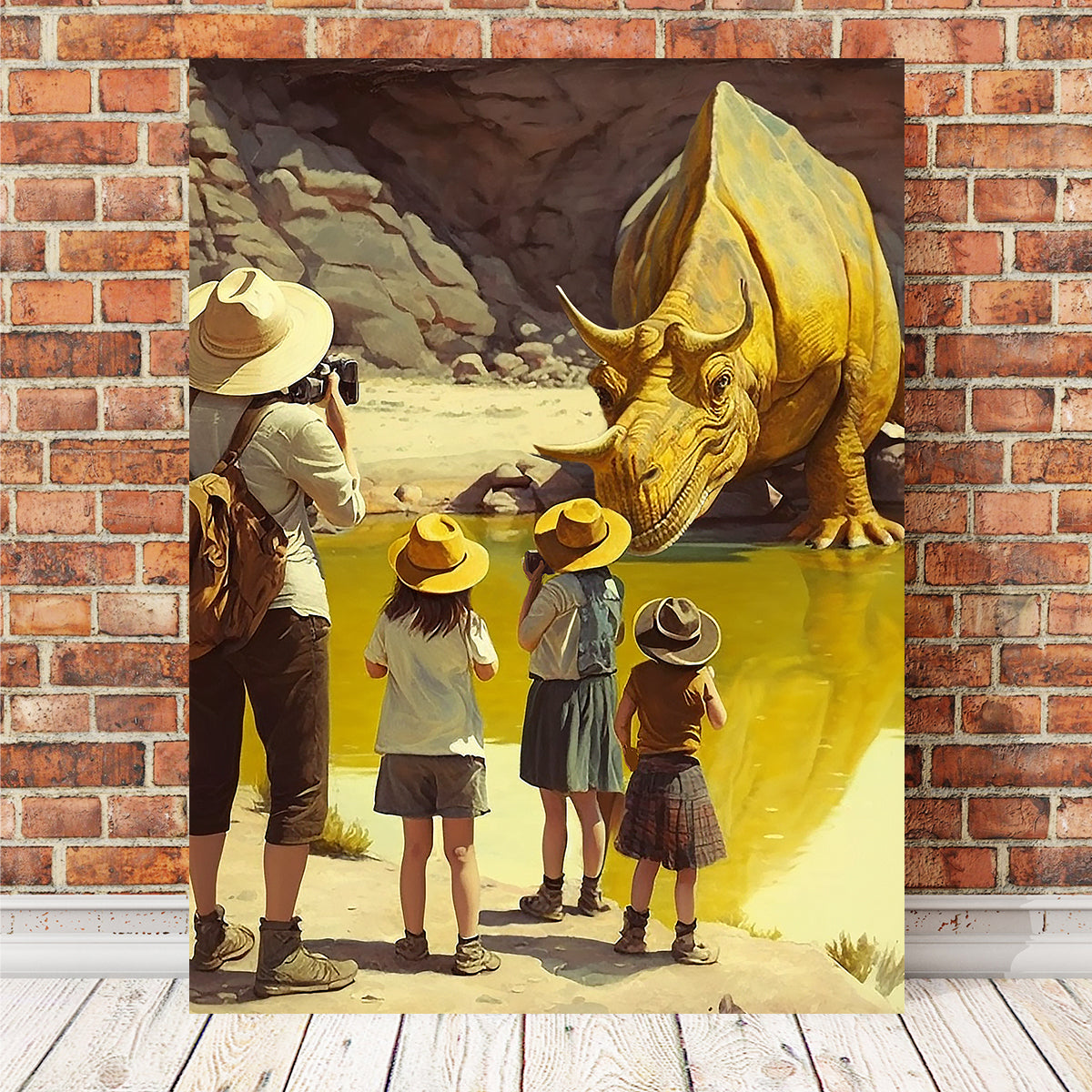Capturing the Moment in Yellowstone Wall Art