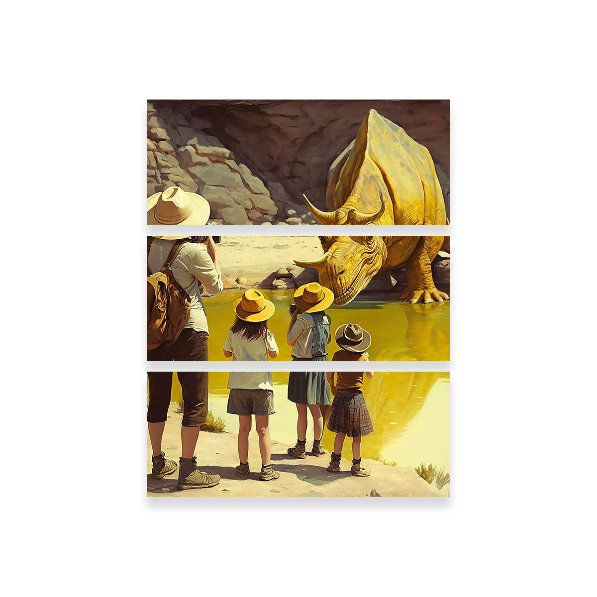 Capturing the Moment in Yellowstone Wall Art