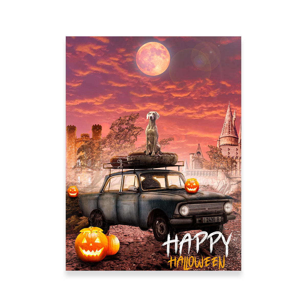 Happy Halloween Wall Art