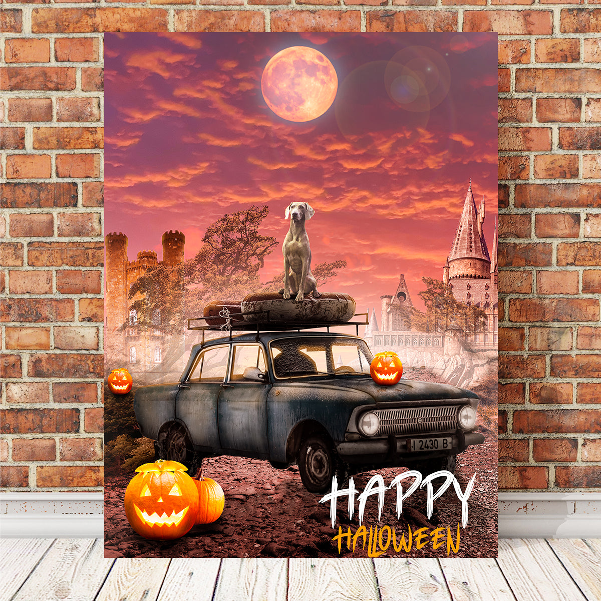 Happy Halloween Wall Art