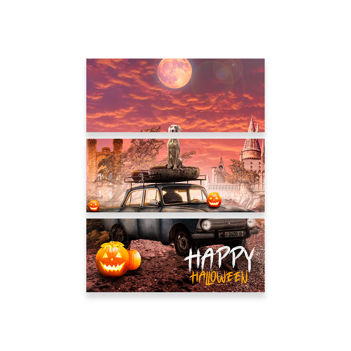 Happy Halloween Wall Art