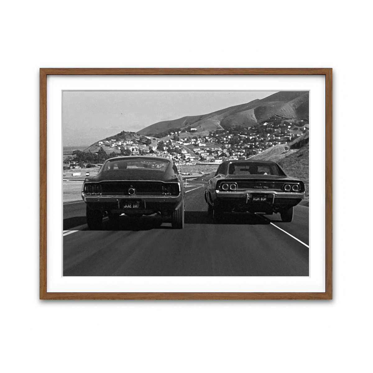 Framed Print 4x3 Walnut