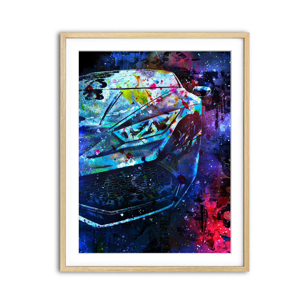 Framed Print 3x4 Natural