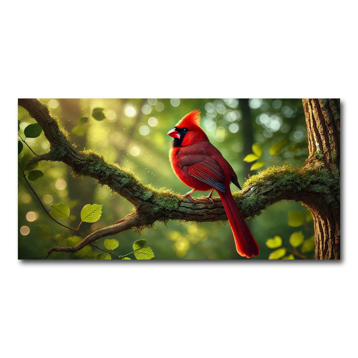 AUTO-MOCKUP WHITE | Cardinal | 1 Piece | Gallery Wrap Canvas | group=2x1