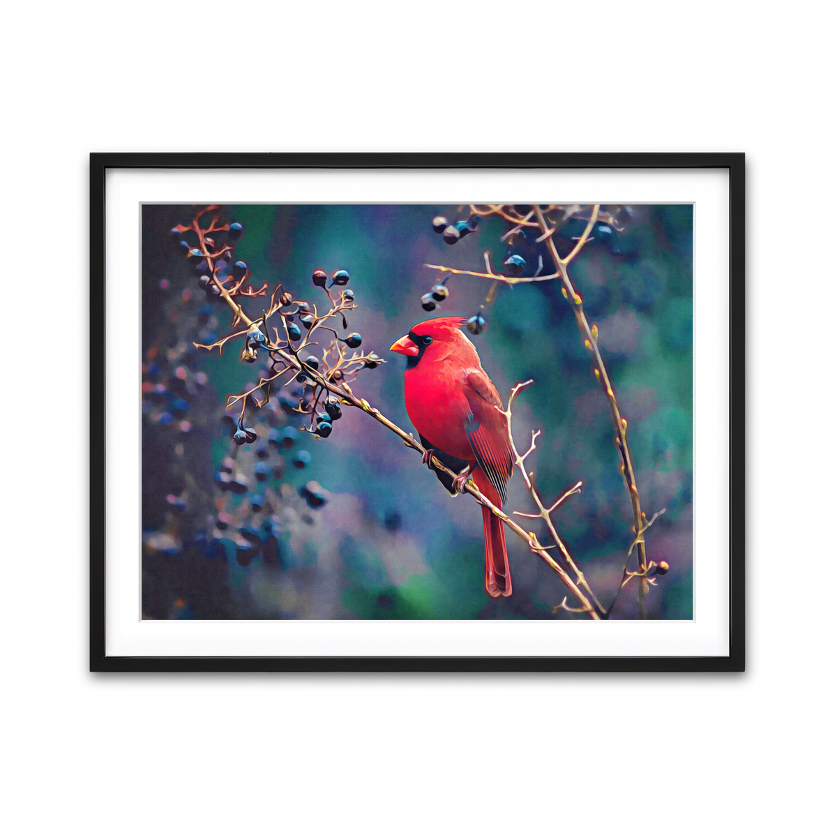 Framed Print 4x3 Black