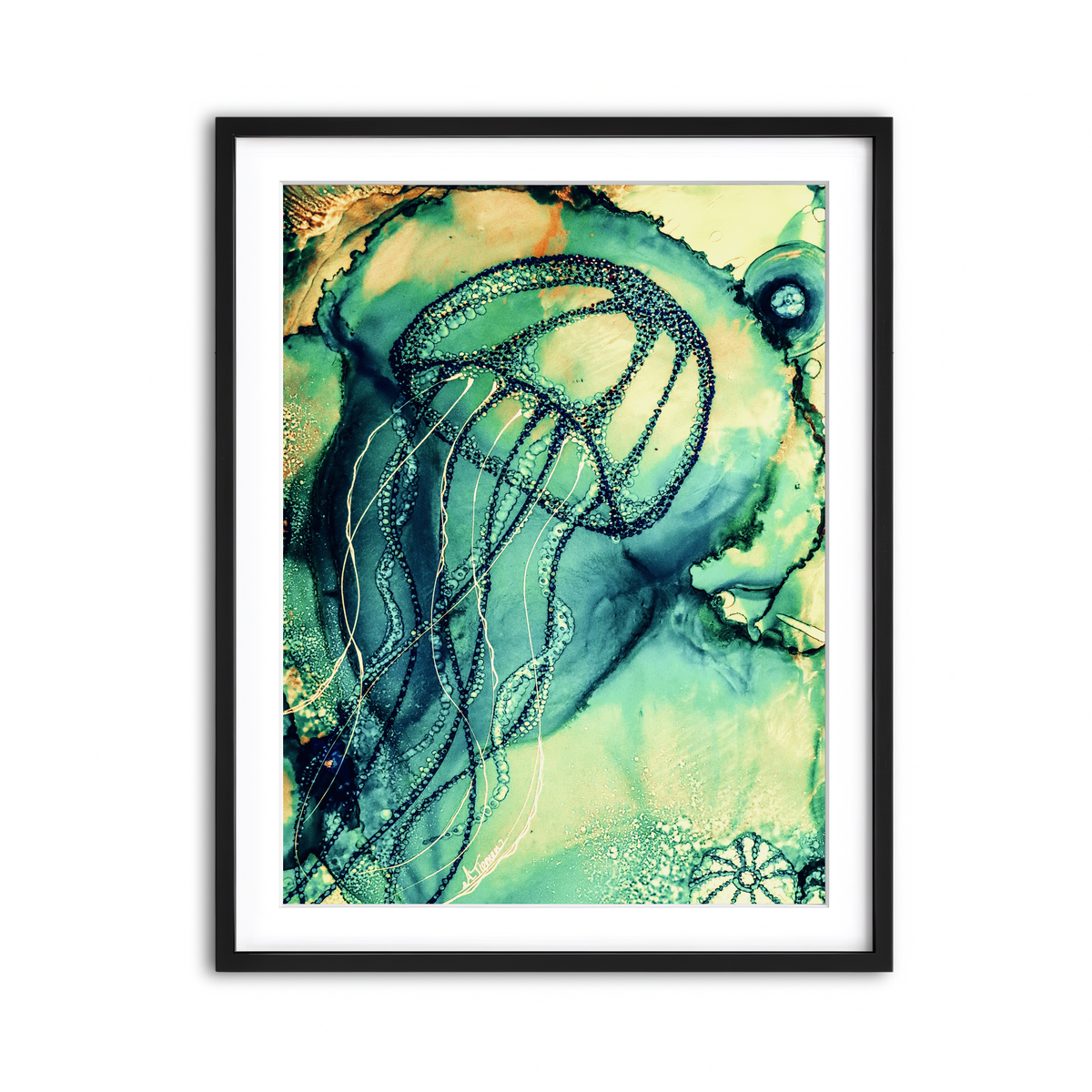Framed Print 3x4 Black