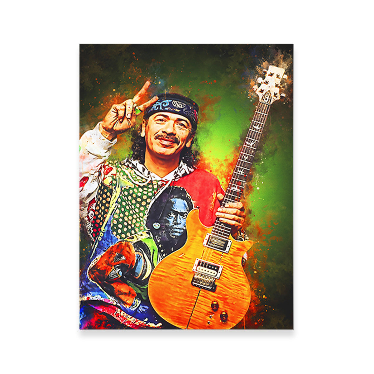 Carlos Santana Wall Art