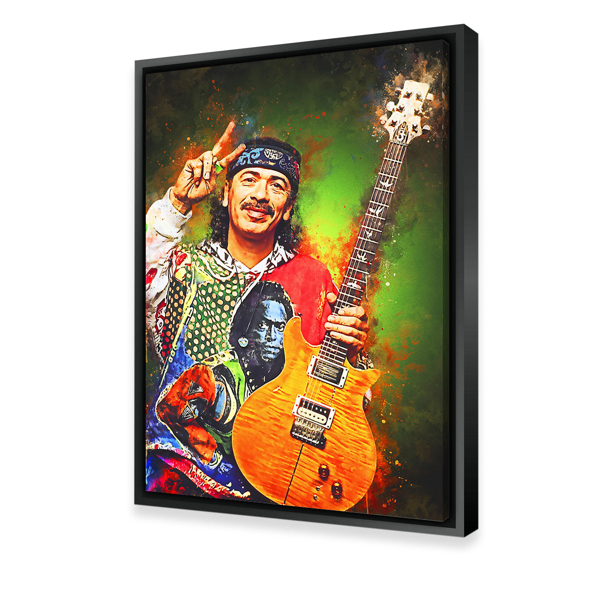 Carlos Santana Wall Art