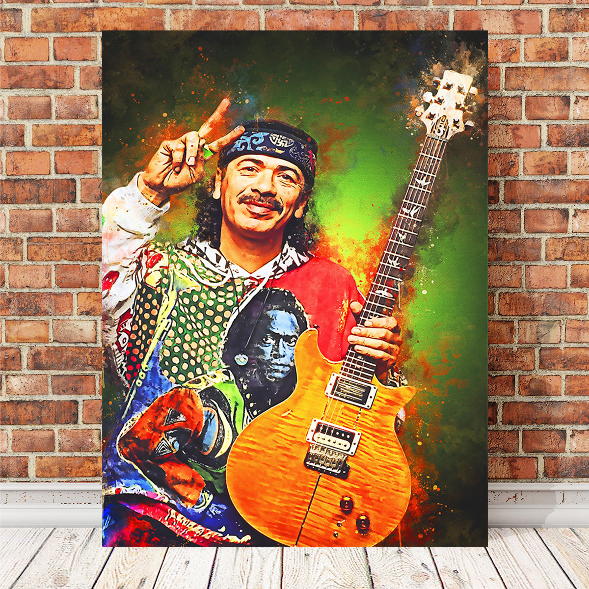 Carlos Santana Wall Art