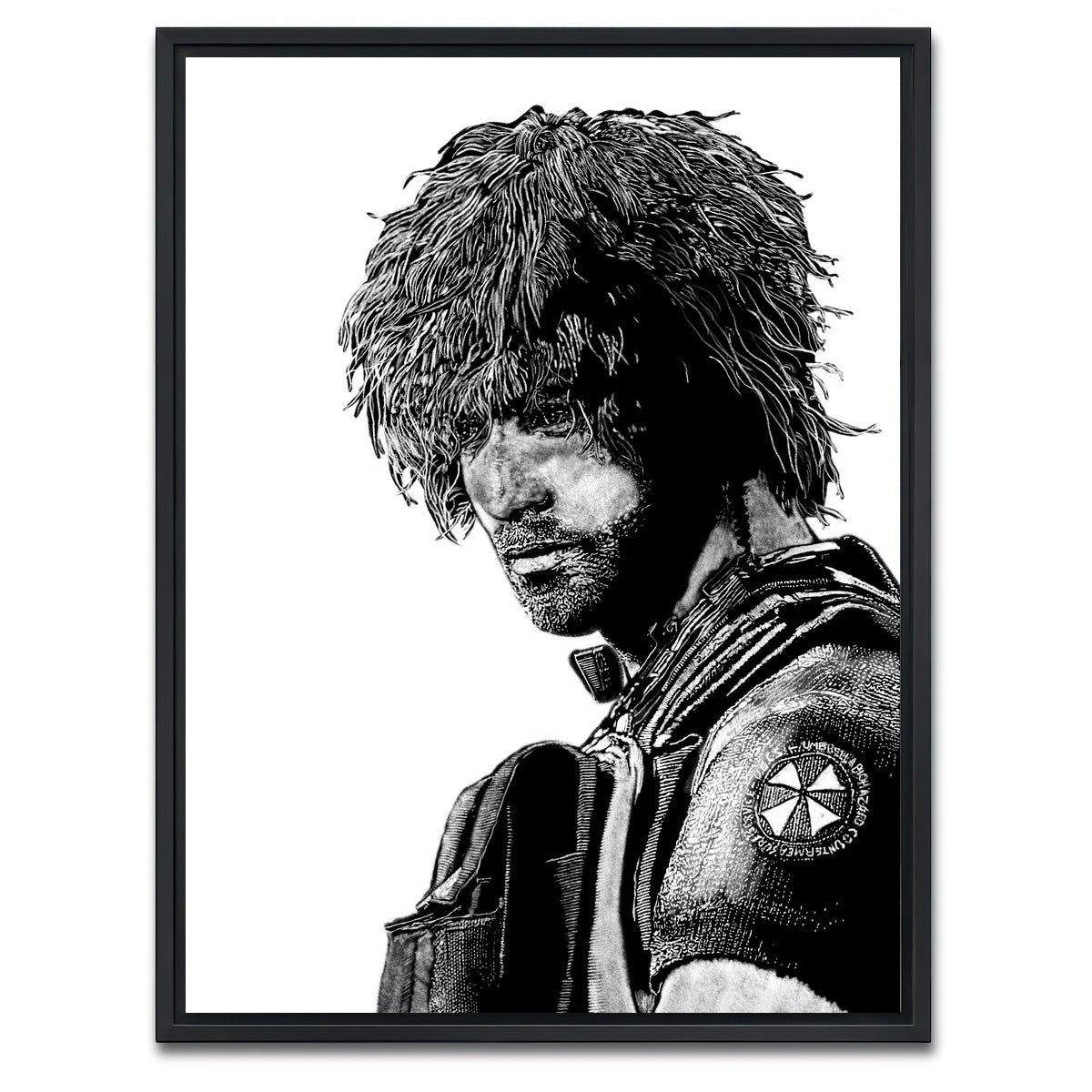 AUTO-MOCKUP WHITE | Carlos | 1 Piece | Black Framed Canvas | group=3x4