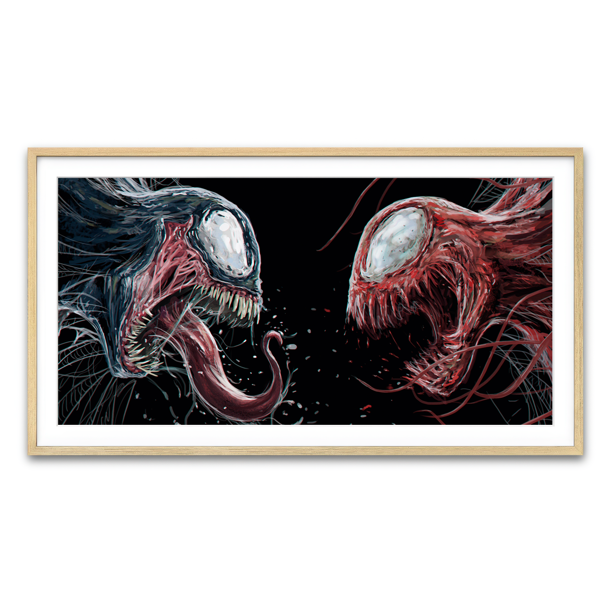 Framed Print 2x1 Natural