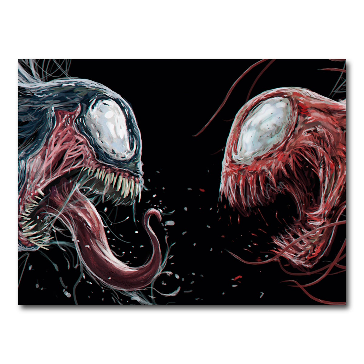 AUTO-MOCKUP WHITE | Carnage VS. Venom | 1 Piece | Gallery Wrap Canvas | group=4x3