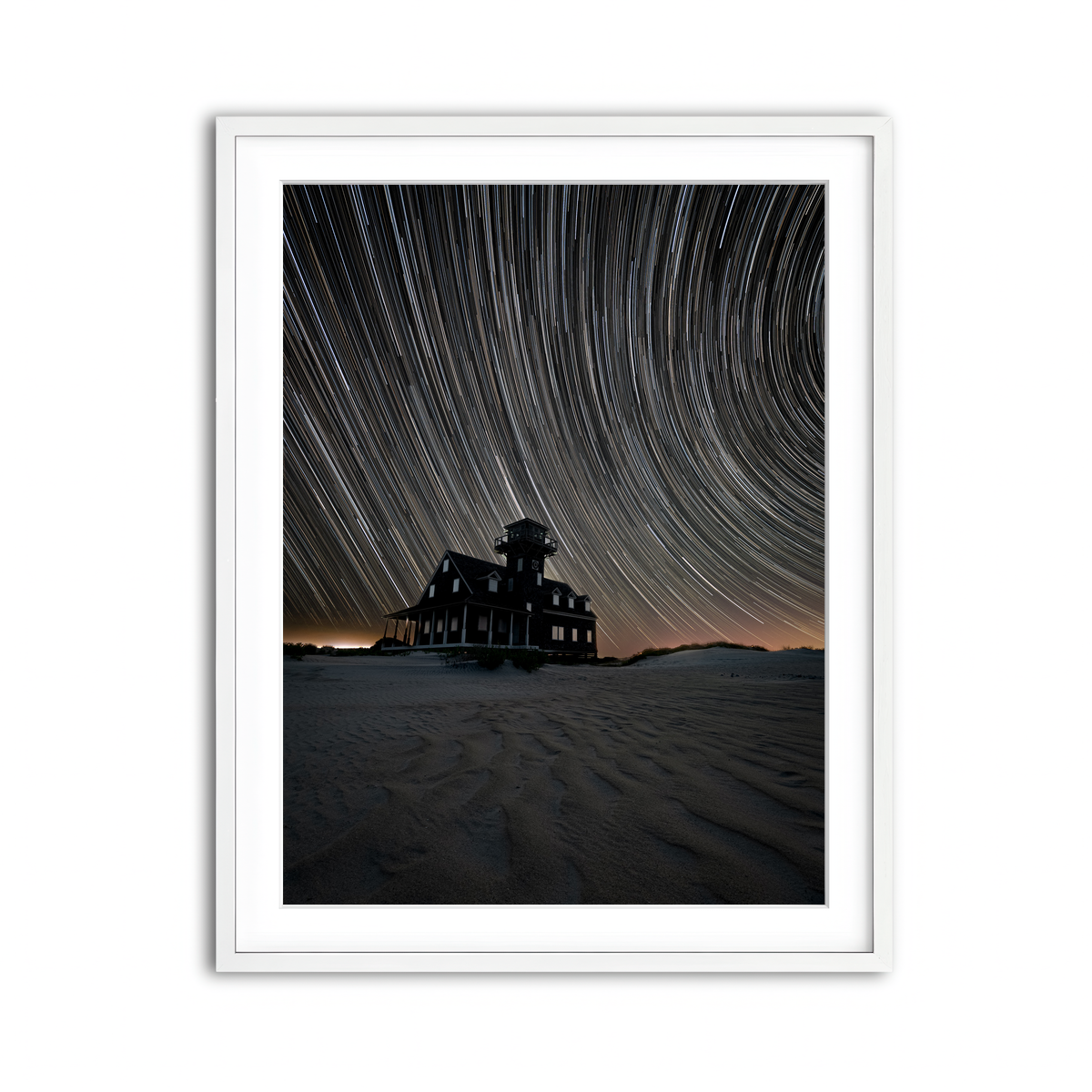 Framed Print 3x4 White
