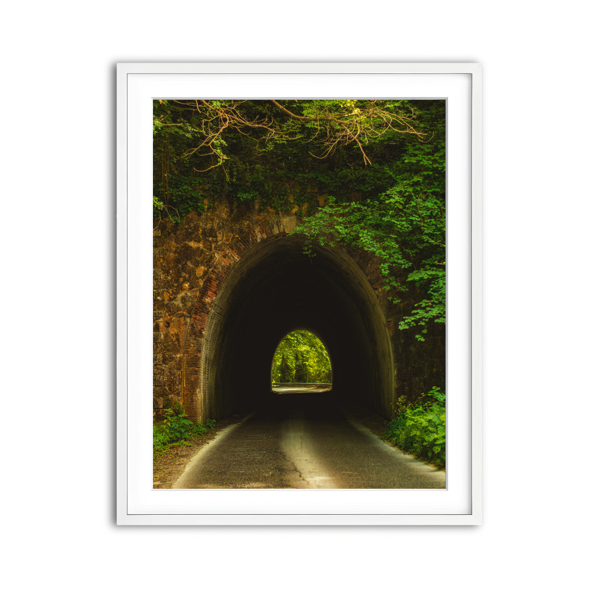 Framed Print 3x4 White