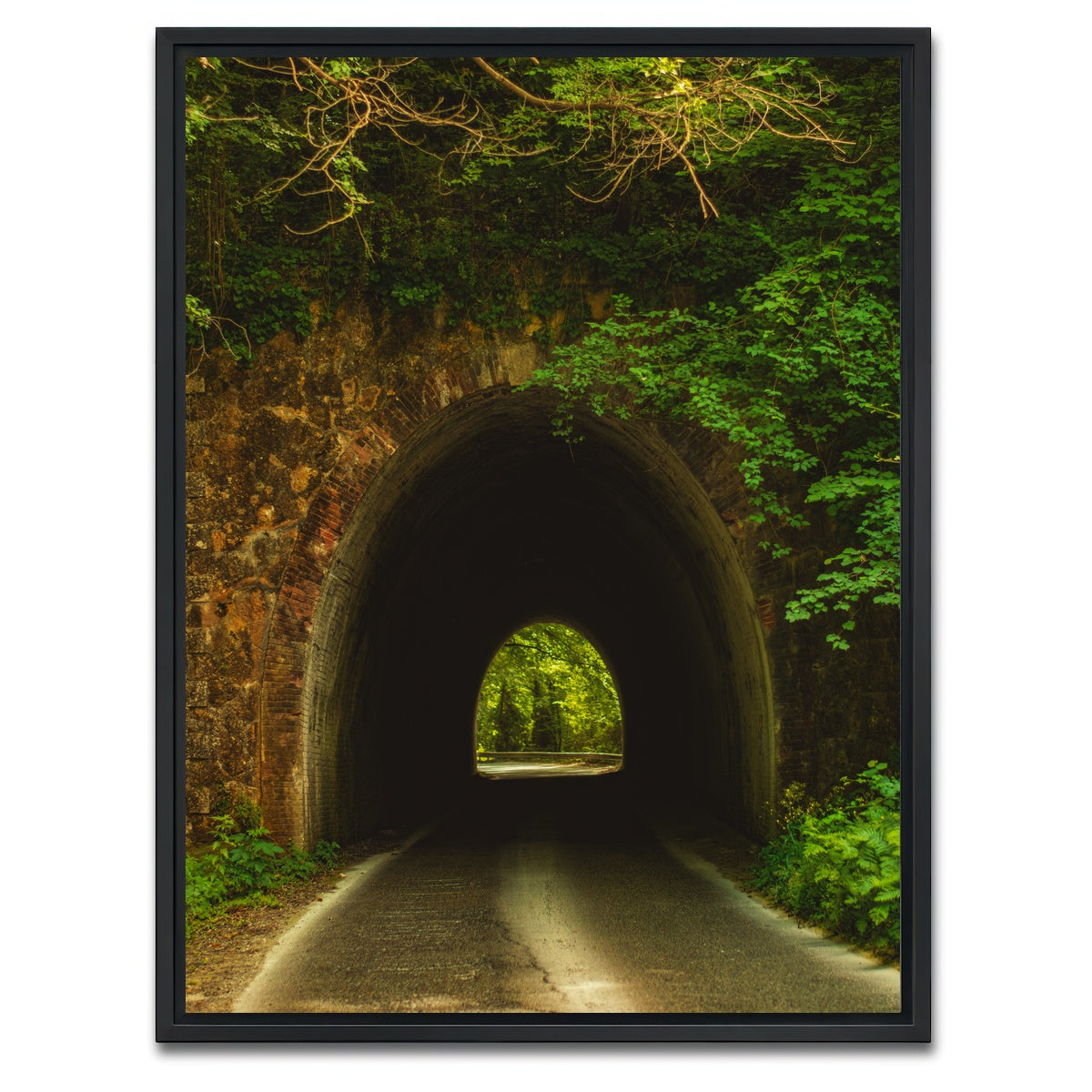 AUTO-MOCKUP WHITE | Carrara Tuscany Italy 1 | 1 Piece | Black Framed Canvas | group=3x4