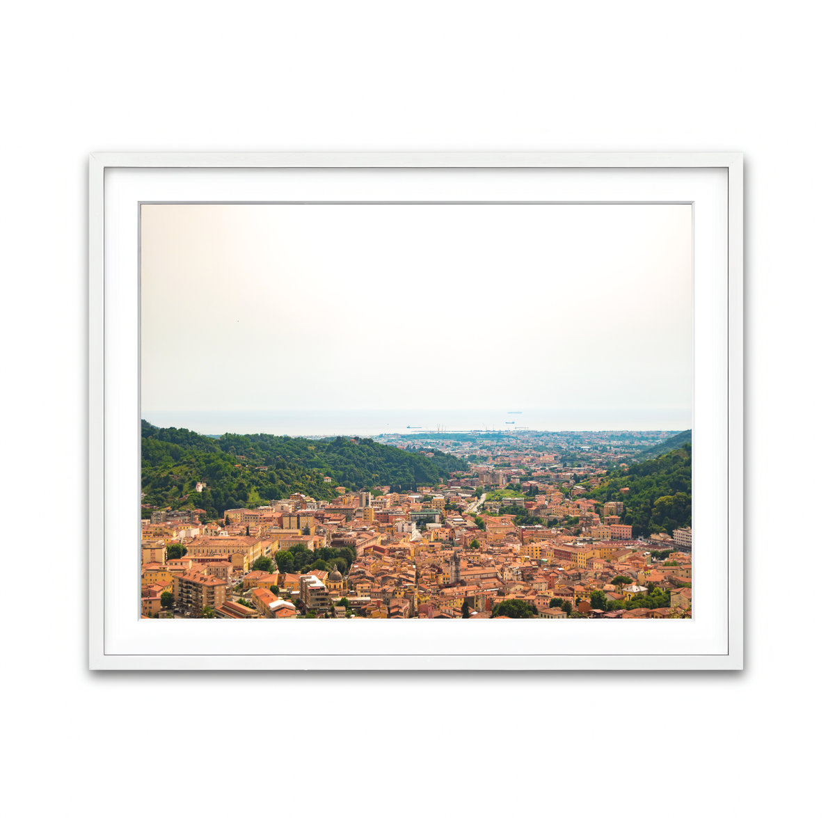 Framed Print 4x3 White