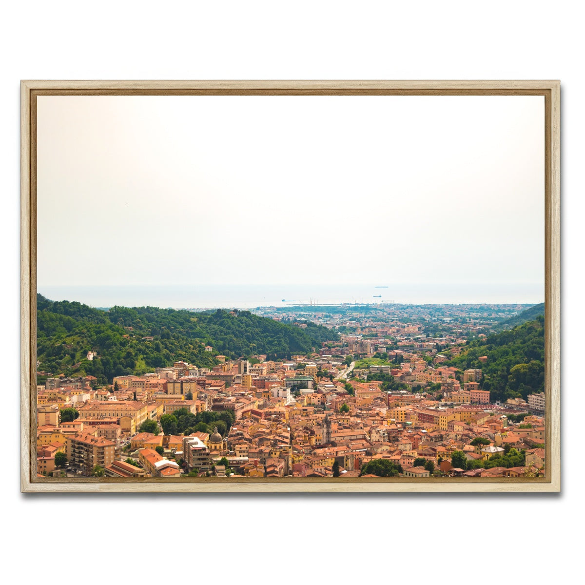 AUTO-MOCKUP WHITE | Carrara Tuscany Italy | 1 Piece | Natural Framed Canvas | group=4x3