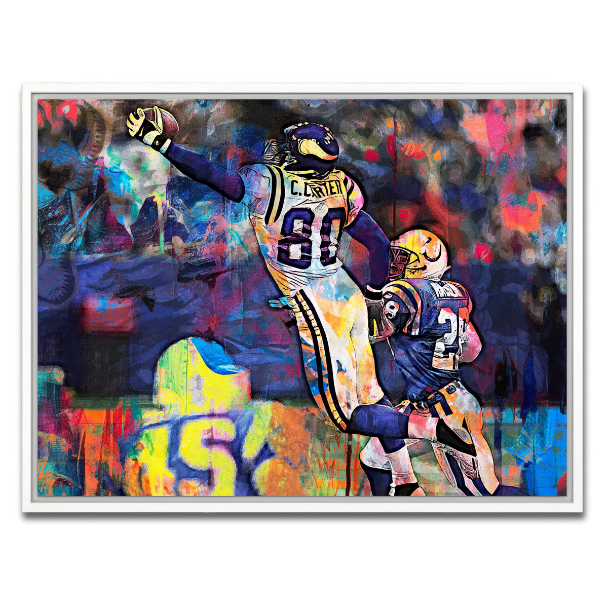 AUTO-MOCKUP WHITE | Carter | 1 Piece | White Framed Canvas | group=4x3