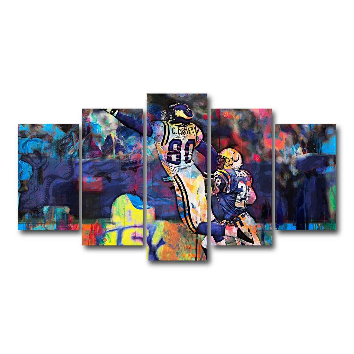 AUTO-MOCKUP WHITE | Carter | 5 Piece | Gallery Wrap Canvas | group=5_normal