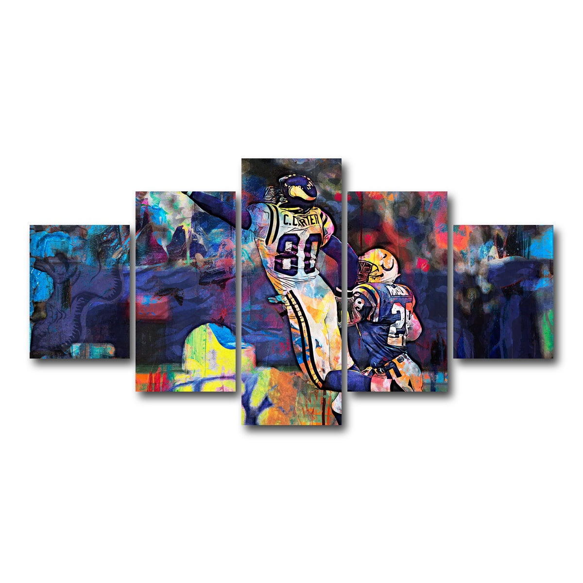 AUTO-MOCKUP WHITE | Carter | 5 Piece | Gallery Wrap Canvas | group=5_short