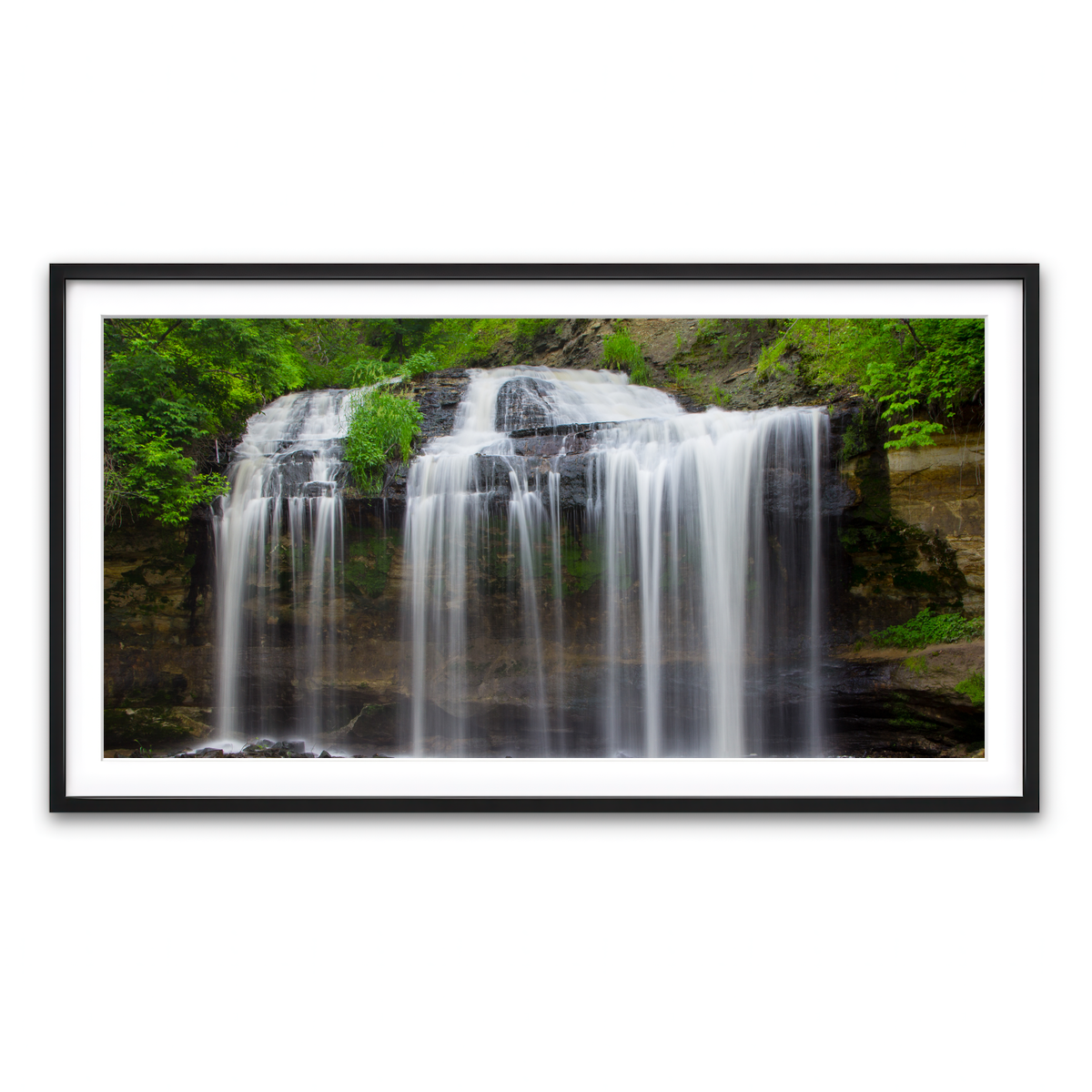 Framed Print 2x1 Black
