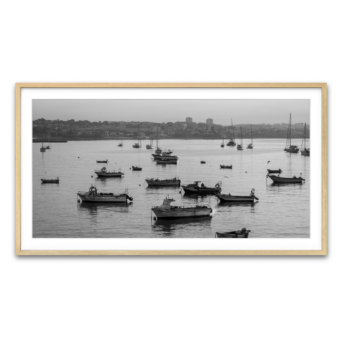 Framed Print 2x1 Natural