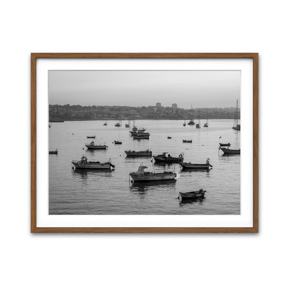 Framed Print 4x3 Walnut