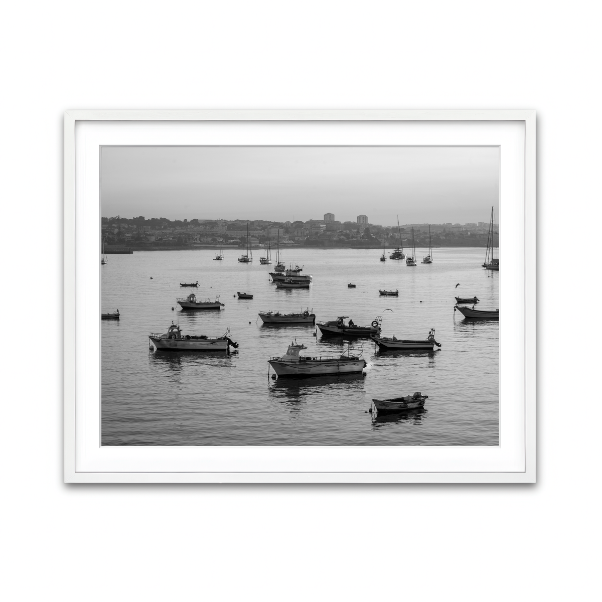 Framed Print 4x3 White