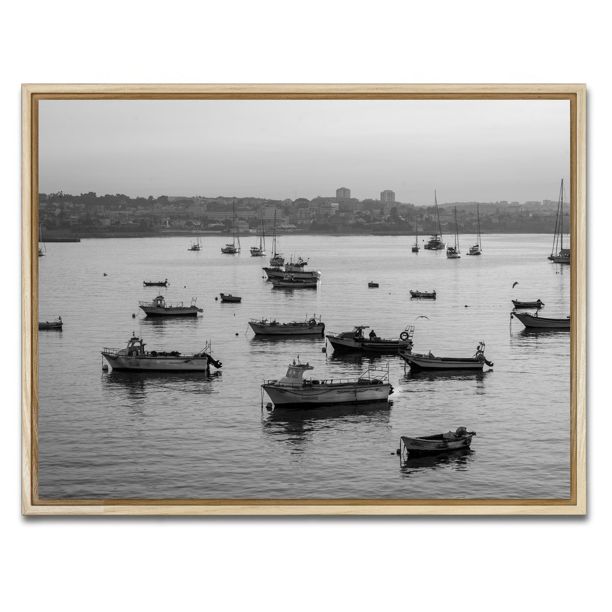 AUTO-MOCKUP WHITE | Cascais Portugal | 1 Piece | Natural Framed Canvas | group=4x3
