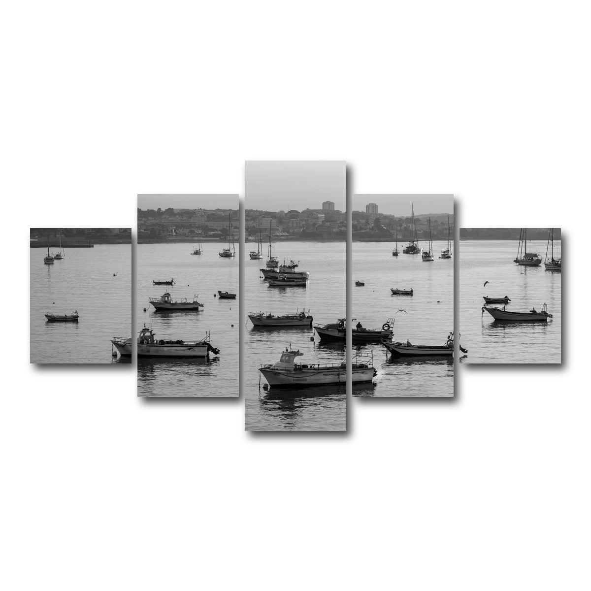 AUTO-MOCKUP WHITE | Cascais Portugal | 5 Piece | Gallery Wrap Canvas | group=5_short